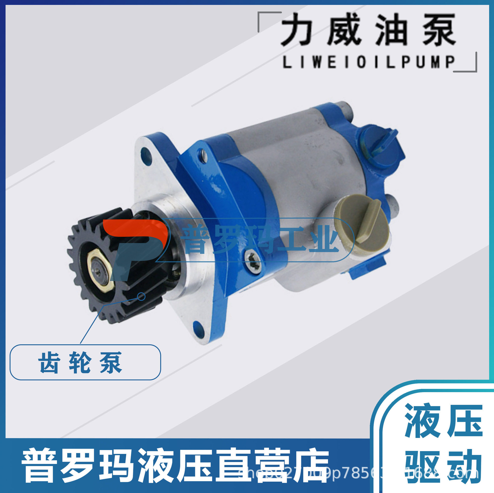 合肥力威汽车二汽6BT转向油泵双联齿轮动力转向油泵QC10+25/20-EQ