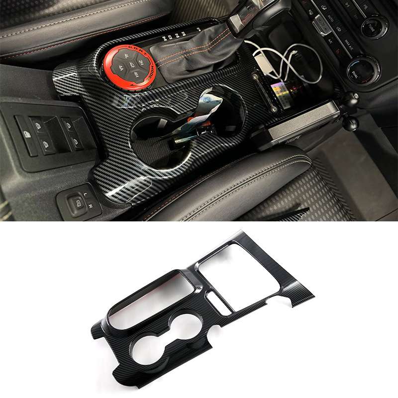 适用于福特24款进口烈马Bronco中控排挡面板装饰框排挡按键内饰改