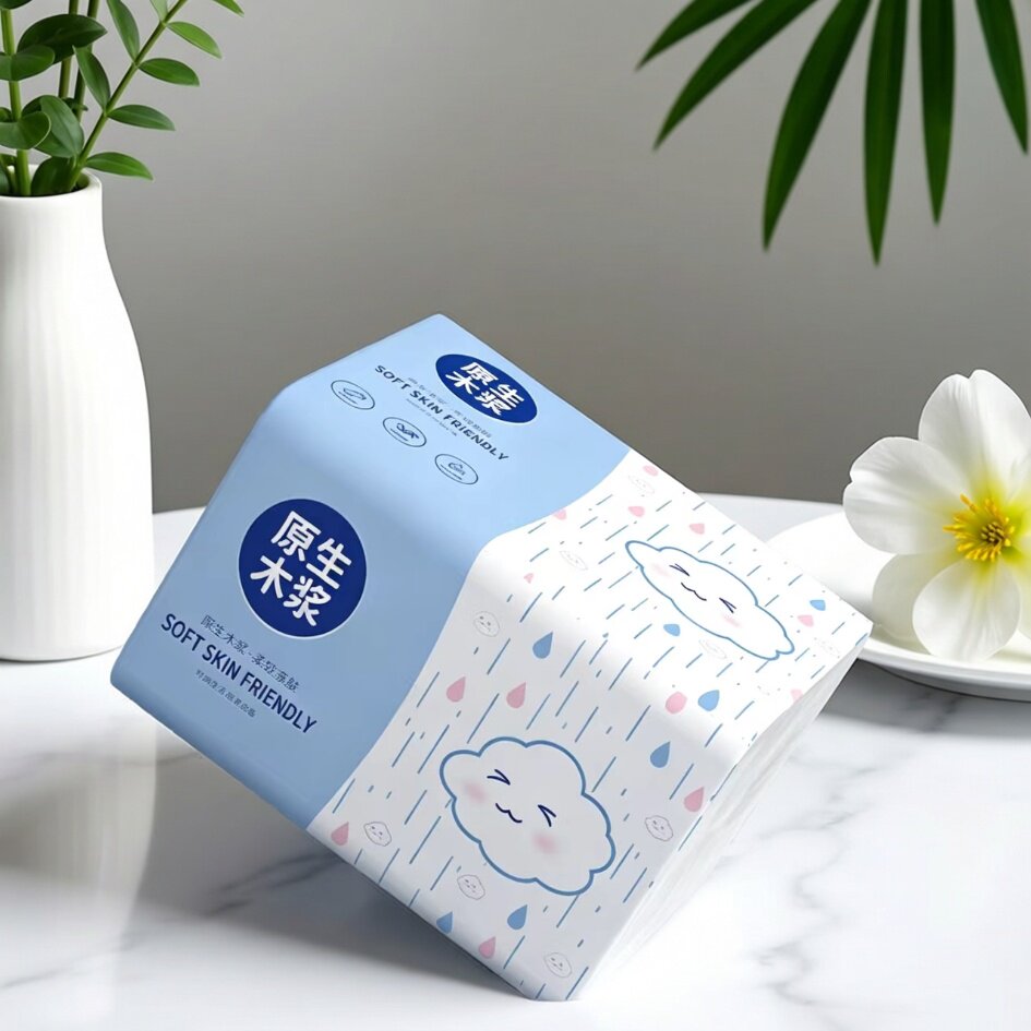 家用可擦手纸家庭装原木优质抽纸加量装大包加量卫生纸擦脚纸纸巾