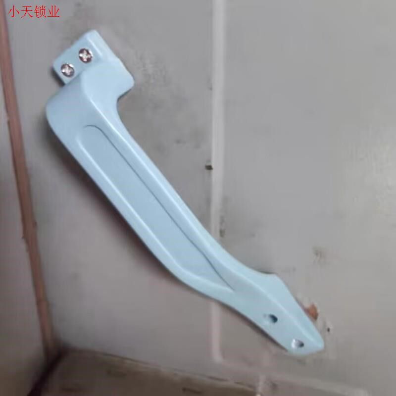 多种老式防盗门拉手防盗门塑料拉手自动锁内把手柄配件铝合金小.