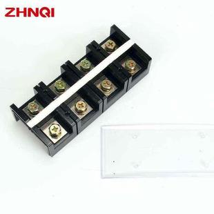 导轨接线端子台600A大电流4位端子排连接器4节 6004组合式