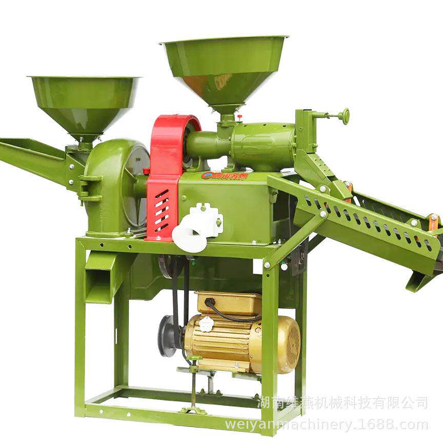 多功能碾米机剥壳机打米机粉碎一体机家用小型全自动精米机220v