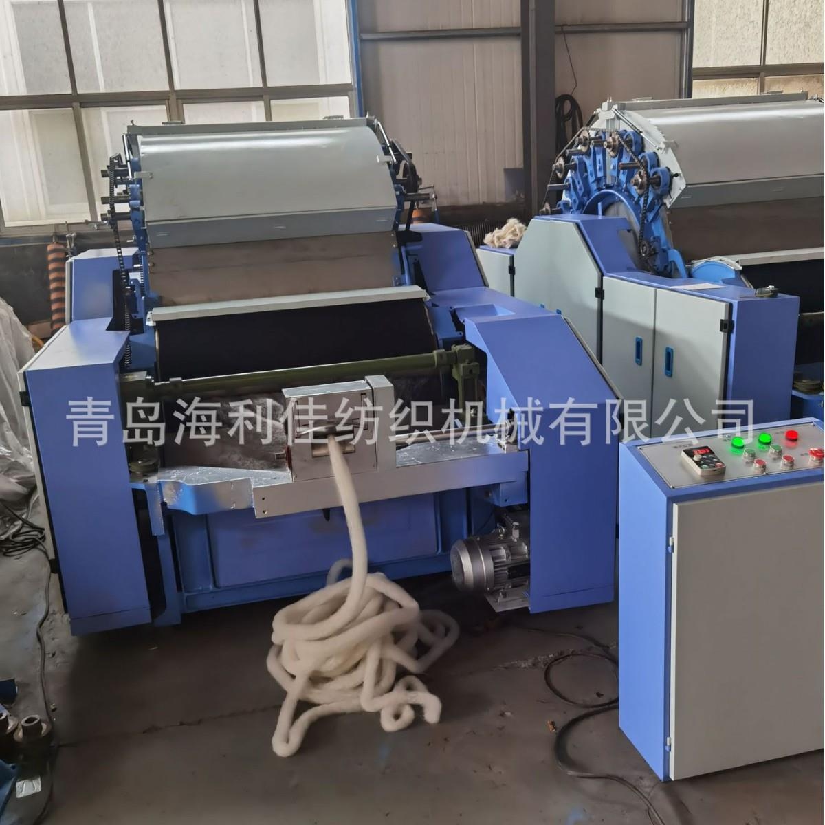 F186羊毛梳理机；西藏氆氇毛线制作设备；羊毛线设备；