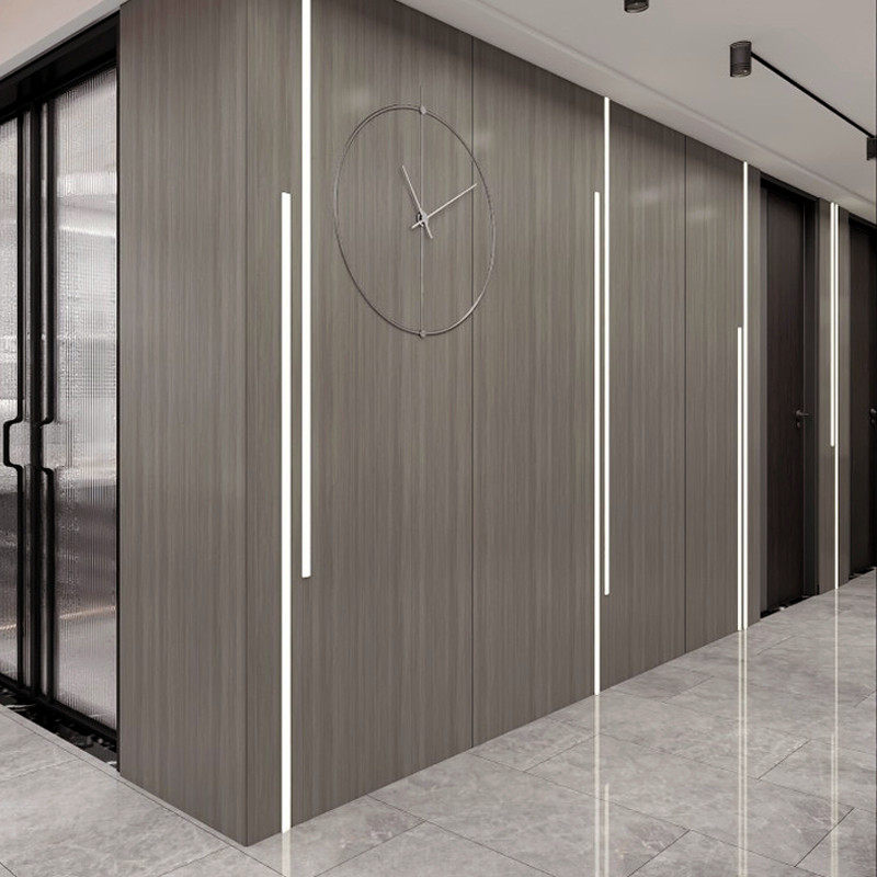 竹木纤维板集成墙板护墙板装饰板客厅背景墙全屋整装墙面快装自装