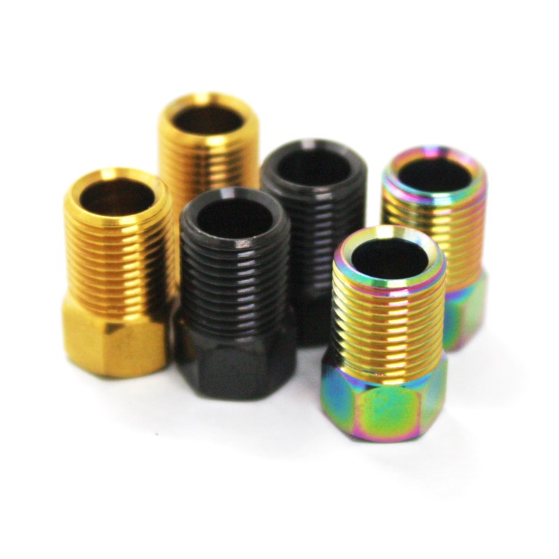 钛合金螺丝变速刹把油管接头刹车油管螺丝油管迫紧螺丝M8X0.75