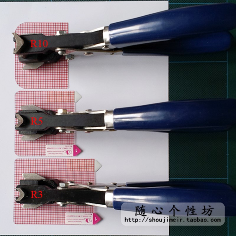 卡片圆角器 吊牌剪角器 纸张倒角器 切角机 R3 R5 R10mm半圆切角