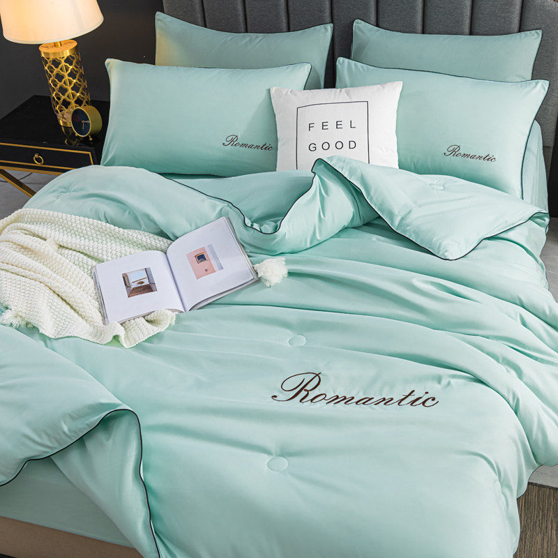 冬天被子四件套被套+被芯冬被一整套全套四季通用学生单人宿舍,床上用品,棉花被,淘宝优惠券,粉丝福利购,淘宝优惠卷