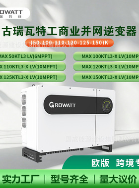 Growatt古瑞瓦特工商业并网逆变器欧版 50/100/110/120/125/150kW