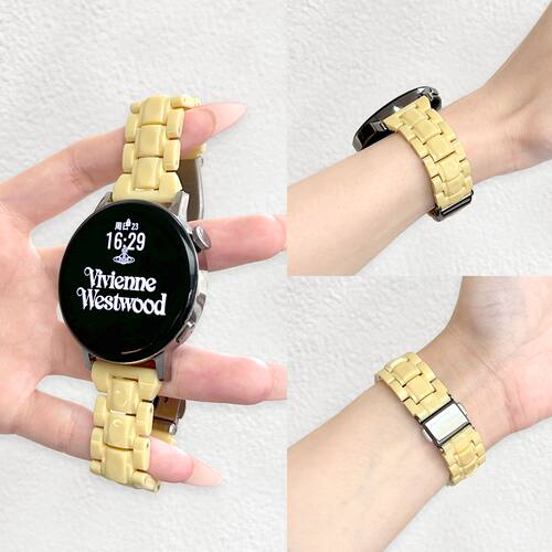 细款彩色树脂小米watchS3/S4手表S2表带S1高级color2运动男女适用