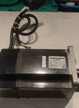 议价三菱伺服电机HC-MFS73，设备拆机件实适用