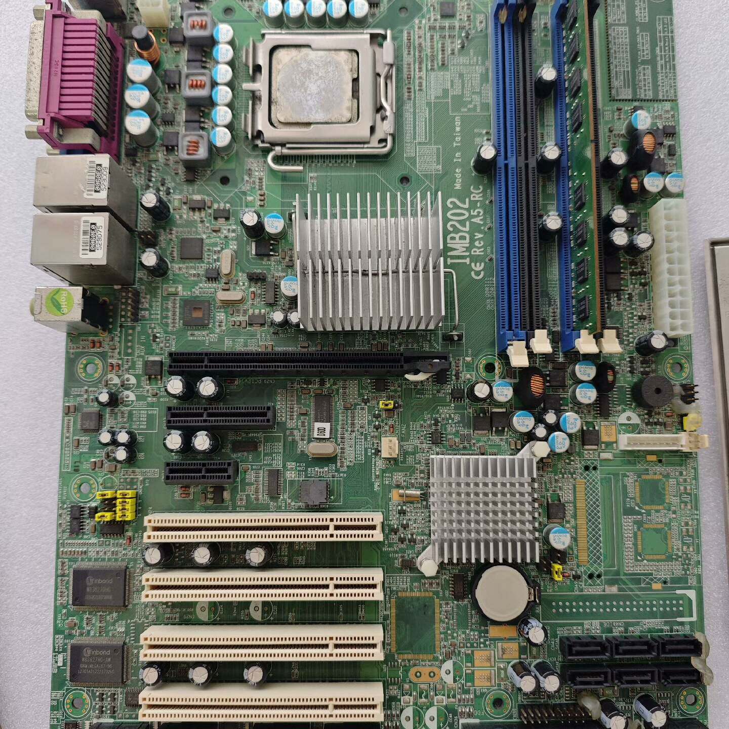 议价艾讯 工控机主板IMB-202 REV.A5-RC适用