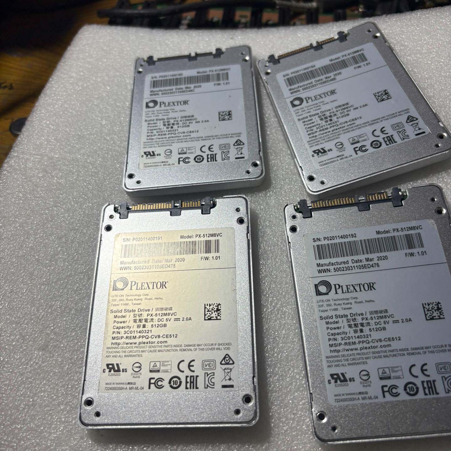 议价PLEXTOR PX-512M8VC 512GB还有3片适用