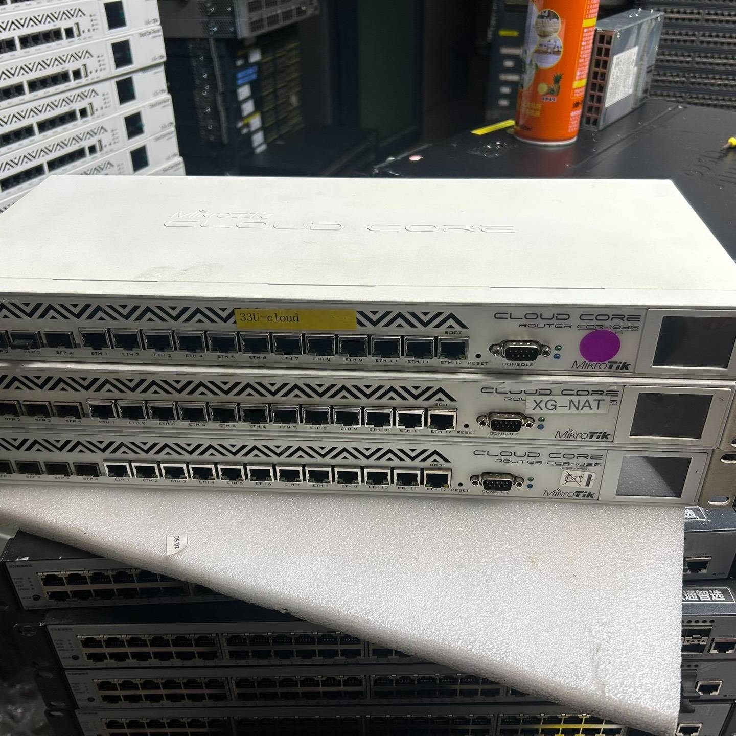 议价Mikrotik CCR1036-12G-4S 12电口 4适用