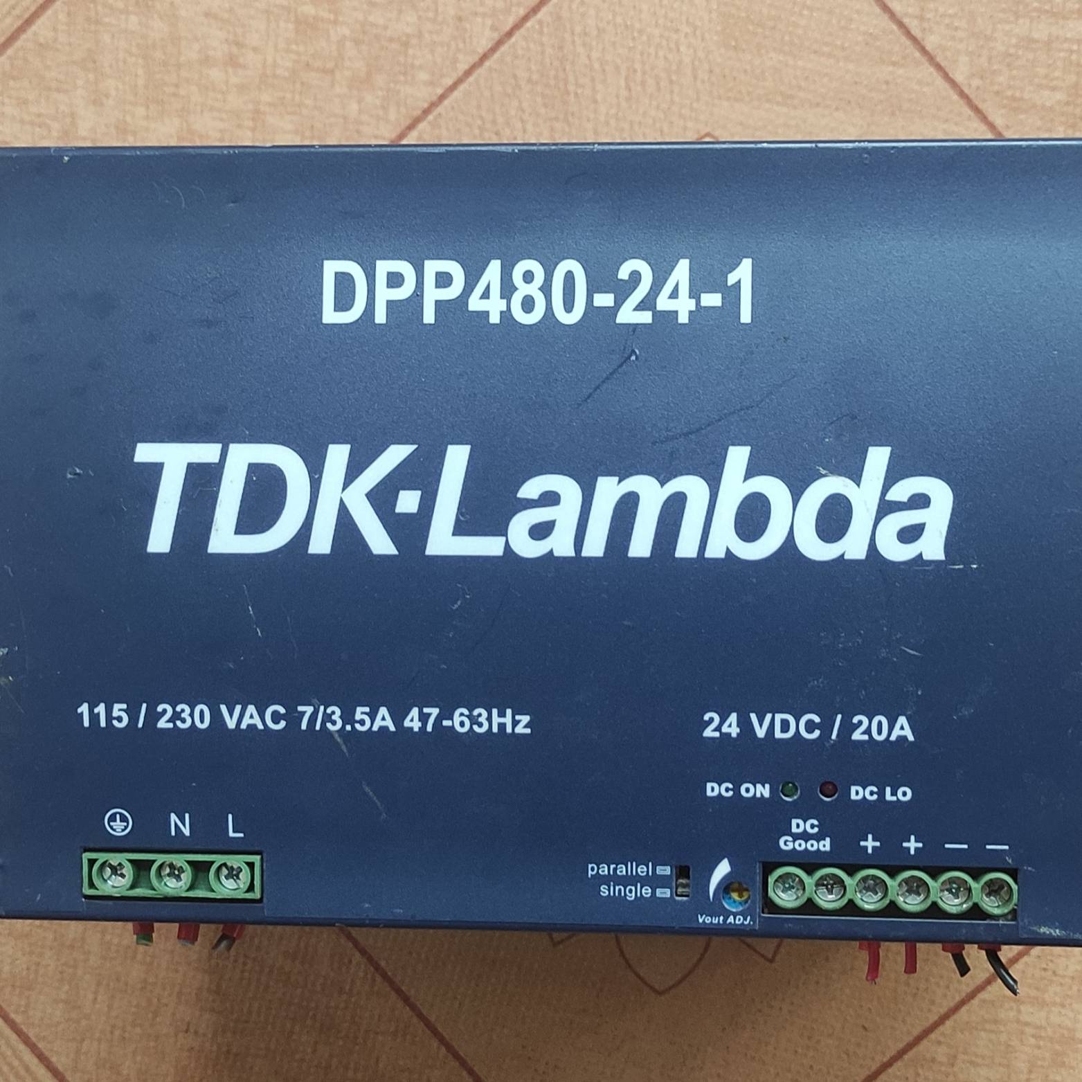 议价TDK-Lambda电源DPP480-24-1(24VDC2适用