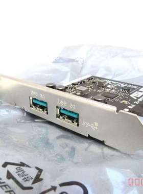 议价华硕 USB3.1 2-PORT CARD ，pciex4扩适用