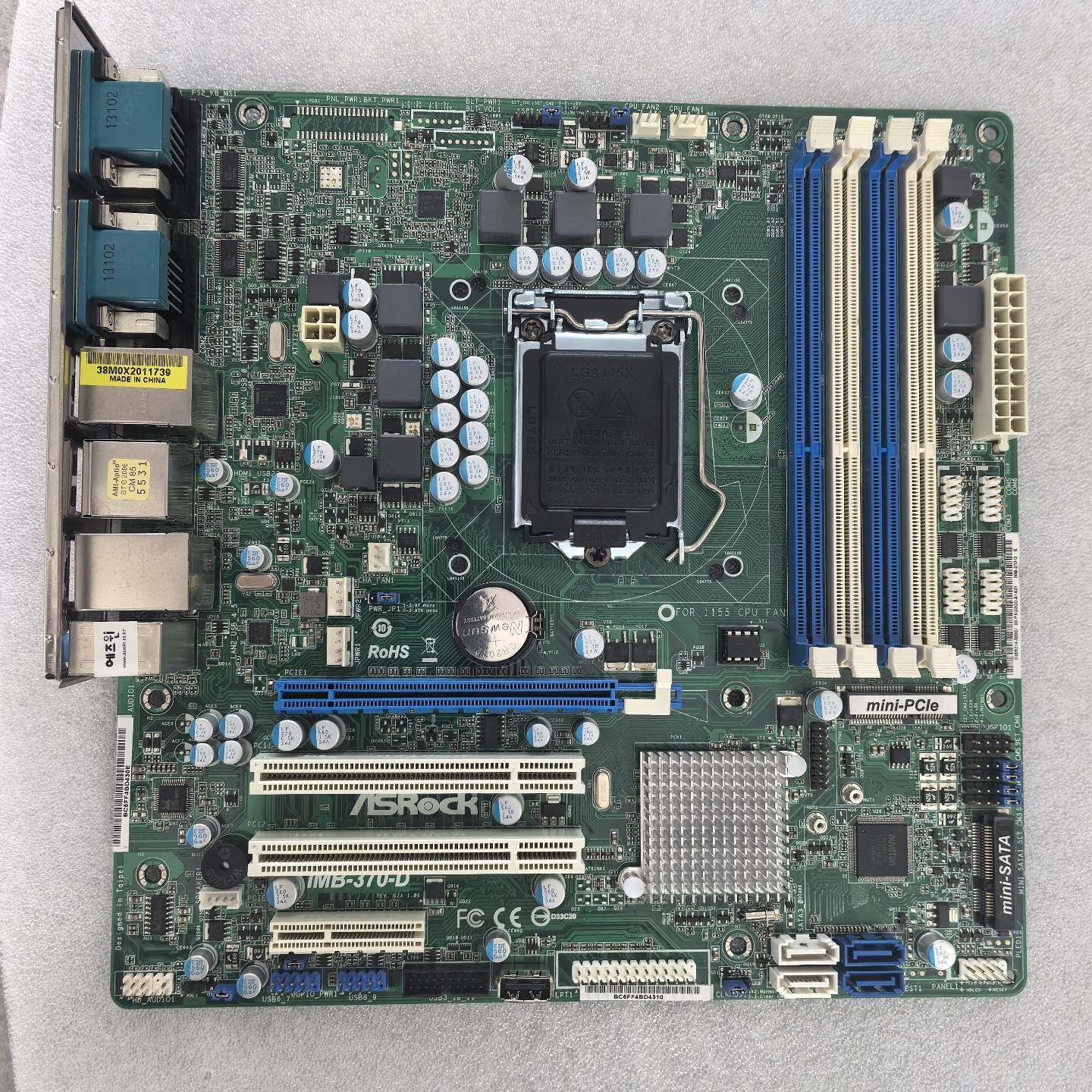 议价华擎工控主板   IMB-370-D适用