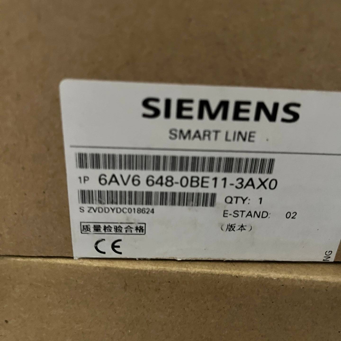 议价6AV6648-0BE11-3AX0触摸屏Smart1适用