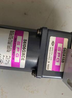 议价S6I06GXCE韩国S6106GXCE电机S6DA15B马适用