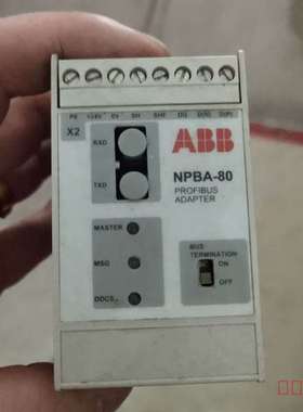 议价ABB,NPBA-80实物图拍摄功能包好需要直适用