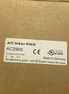 议价Ifm AC2900 易福门AS-i ProcessLi适用