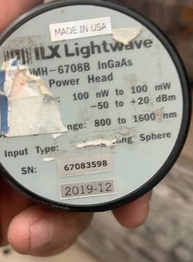 议价ILX+LIGHTWAVE光功率计探头OMH-6708B适用