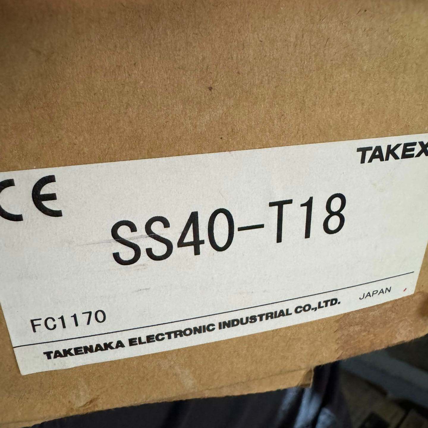 议价TAKEX竹中seeka光幕传感器SS40-T18 SS适用