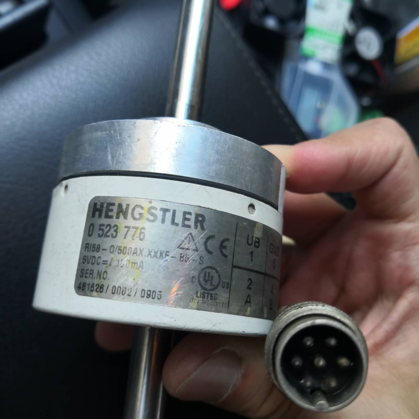 议价卡尔迈耶经编机压辊编码器RI58-0/500AX适用