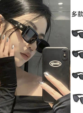 gm猫眼墨镜女2025新款大脸显瘦太阳镜女高级感夏防晒紫外线眼镜男