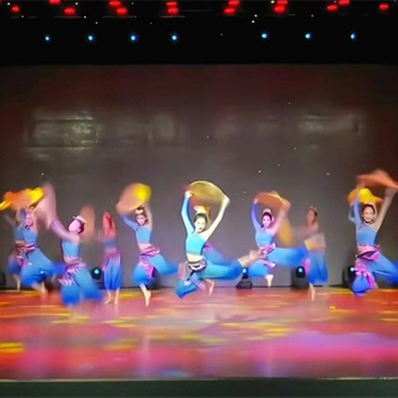 儿童采春舞蹈服我们的田野表演服装儿童演出服民族幼儿园舞蹈斗笠,童装/婴儿装/亲子装,儿童演出服,淘宝优惠券,粉丝福利购,淘宝优惠卷