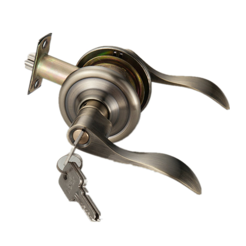 包邮球形执手锁球形室内门锁房门锁木门圆锁球型压把锁黑色金色