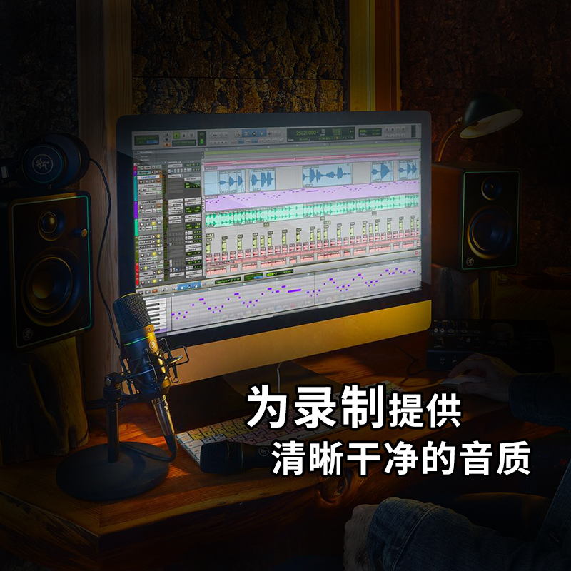 Running Man EM-91C美技美奇EM-91C电容麦克风 人声话筒百灵达um2