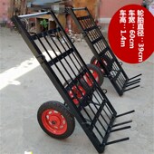 建筑工地吊砖车平板车拉砖车工程搬运车推拉车搬砖车载重王老虎车