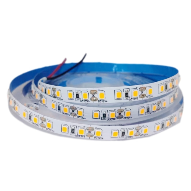 贴片橙黄色12V/24V2835橙黄夕阳黄LED灯带120珠橙黄光1600K软灯条