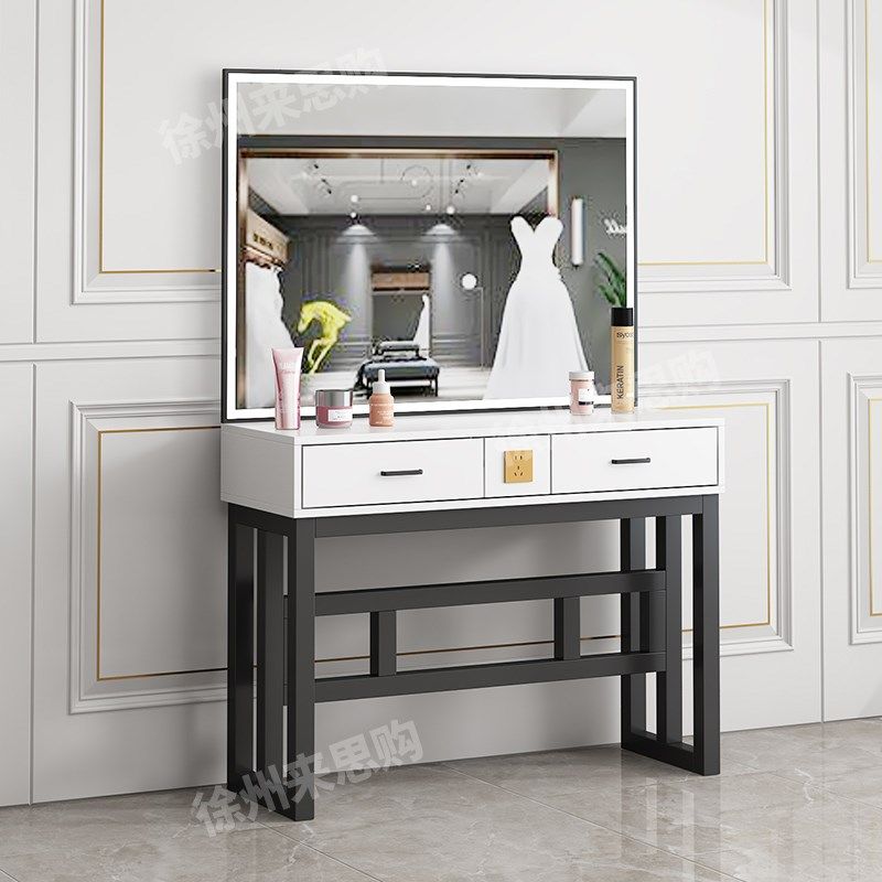带灯网红理发店镜台发廊专用柜子一体单双面大理石美发店烫染桌,商业/办公家具,美容/影楼镜台,淘宝优惠券,粉丝福利购,淘宝优惠卷