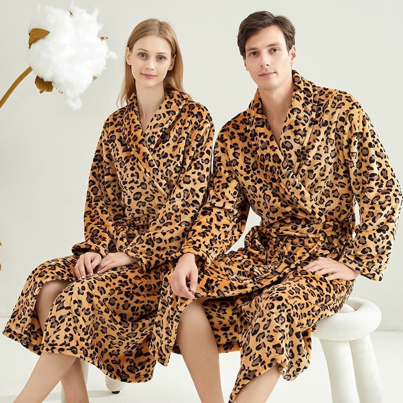 情侣睡衣女睡袍浴袍晨袍中长款家居服加肥加大码加绒加厚法兰绒,女士内衣/男士内衣/家居服,睡袍/浴袍,淘宝优惠券,粉丝福利购,淘宝优惠卷