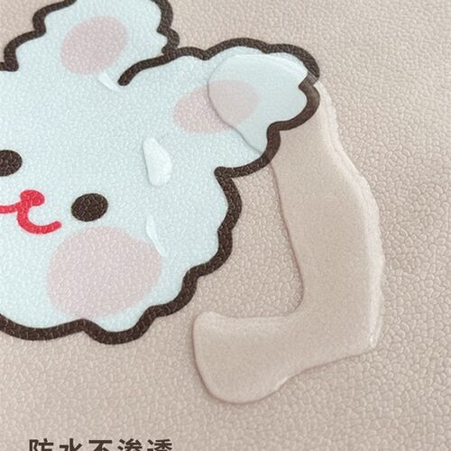 卡通进门地垫入户门垫pvc可擦免洗门口玄关脚垫子皮革可剪裁地毯