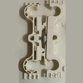 日机装 血滤机夹子血透机动静脉壶支架