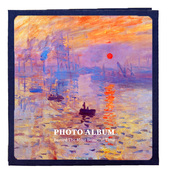 5寸6寸7寸自粘式 覆膜相册本复古风情侣DIY手工纪念册影集家庭相簿