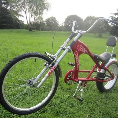 经典复古哈雷自行车单车欧美炸街Chopper