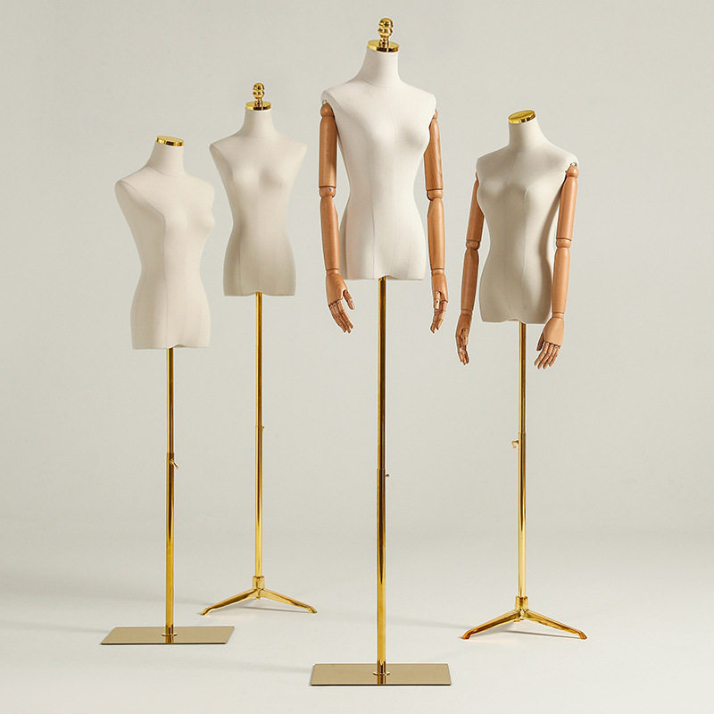 服装店模特道具女全身人台展示架女装橱窗半身假人韩版衣服模特架