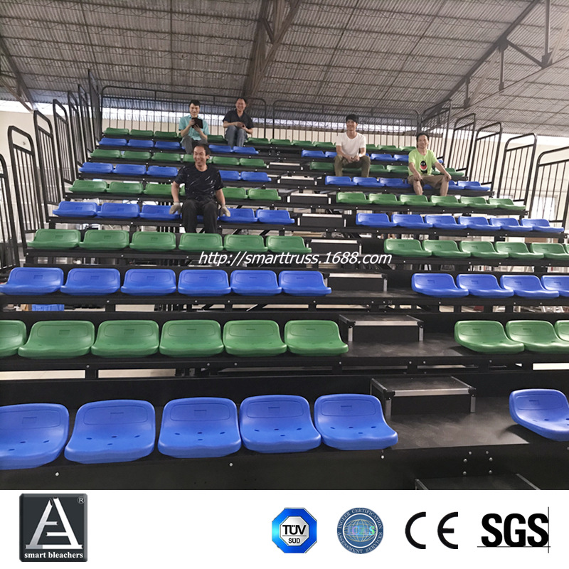 厂家供应休闲娱乐简易看台 可伸缩移动快捷看台座椅