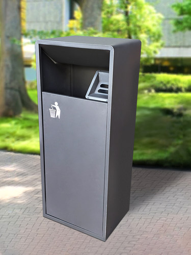 聚亮不锈钢分类酒店垃圾桶商场售楼部商用室内商场公共场所果皮箱