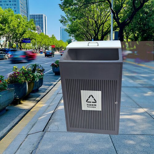 聚亮可定制户外垃圾桶240L