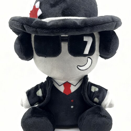 跨境新品forsaken chance plush被遗忘的游戏 西装男毛绒玩具公仔