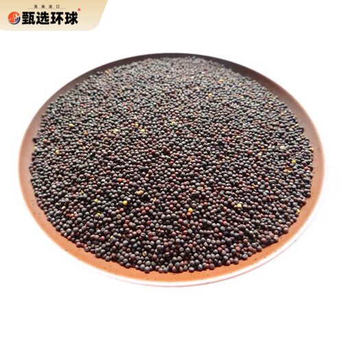 INDIAN SPICE 印度食品 香料 BLACK MUSTARD SEEDS 黑芥籽 100g
