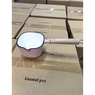 YANZAO/焱造BOILBOIL 12芳园系列木把小奶锅1