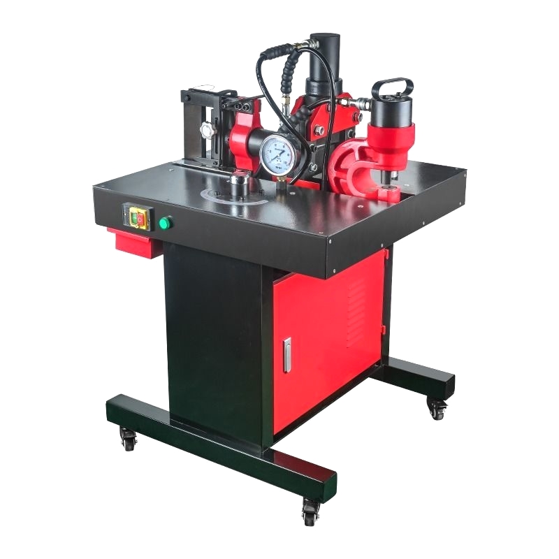 四合一多功能母线 线加工机液压冲孔机切排机折弯机压线 线钳铜排