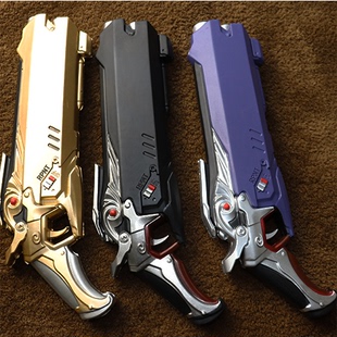 守望先锋周边死神武器地狱火散弹枪 儿童大手枪玩具 cosplay道具