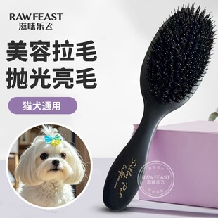 赛级美容梳宠物养护猪鬃毛梳好物推荐家长宠物物品