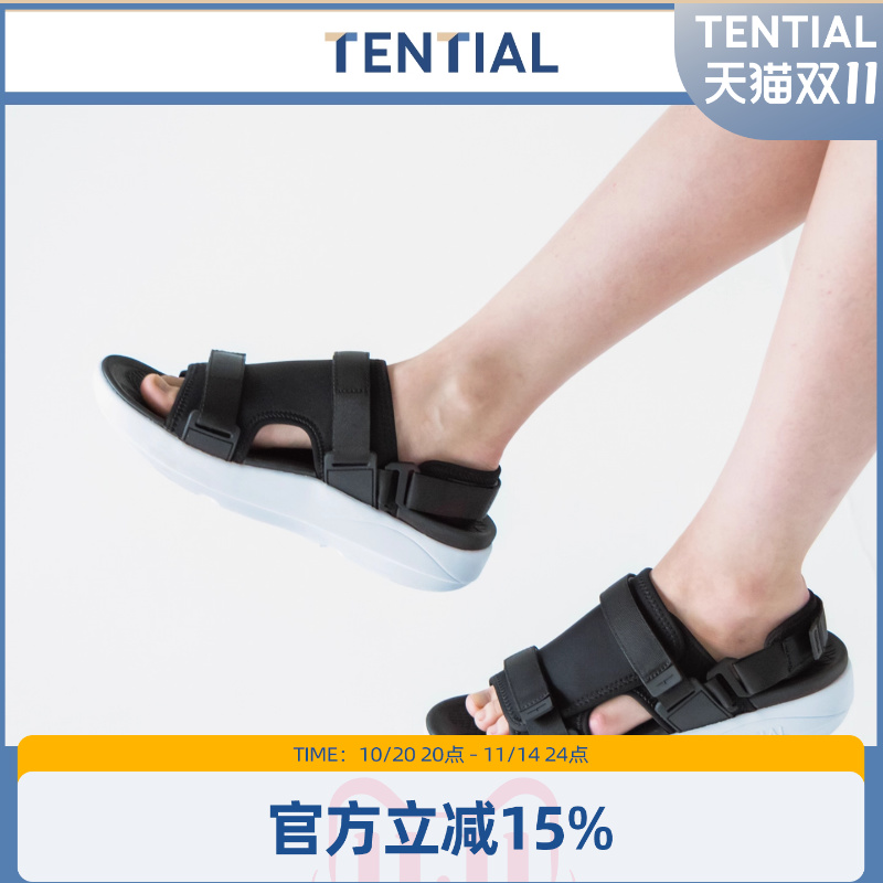 TENTIAL凉鞋男女运动外穿
